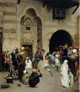 unknow artist Arab or Arabic people and life. Orientalism oil paintings 176 Germany oil painting art